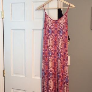 Patterned maxi dress
